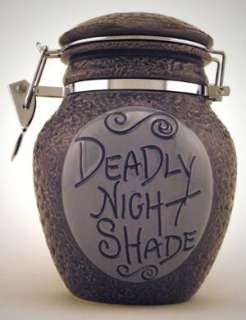 NIGHTMARE BEFORE CHRISTMAS SALLY CERAMIC URN DECANTER FEATURING THE 