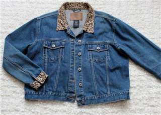 ROUTE 66 Blue Jean Denim Jacket Blazer Size L  