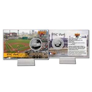 PNC Park Silver Plate Coin Card
