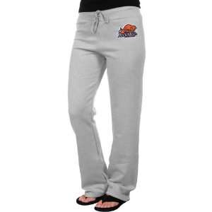  NCAA Bucknell Bison Ladies Ash Logo Applique Sweatpant 
