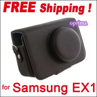 Leather Case bag for Samsung TL500 / EX1 10 Megapixel B  