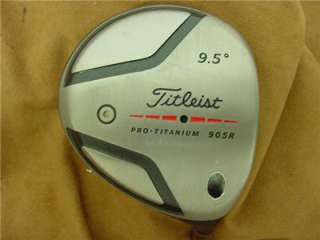 Titleist Golf Pro Titanium 905R 9.5* 460cc RH Driver Head 197.6g 