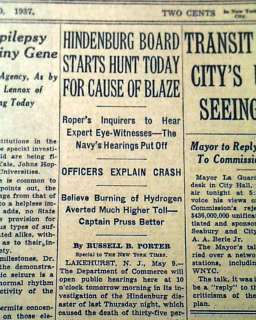 ROLLER COASTER TORNADO Coney Island Death1937 Newspaper  