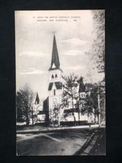 St. John the Baptist Church, Suncook NH c1941 Postcard  