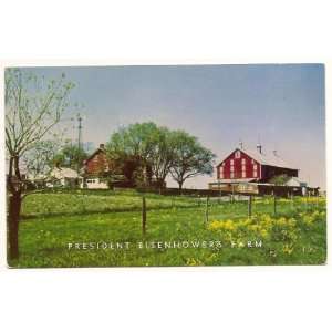  President Eisenhowers Farm Gettysburg Pennsylvania 