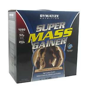 Weight Gain Supplements 12 lbs (5443 g) Dymatize Nutrition Super Mass 