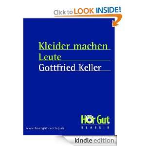 Kleider machen Leute Gottfried Keller  Kindle Store