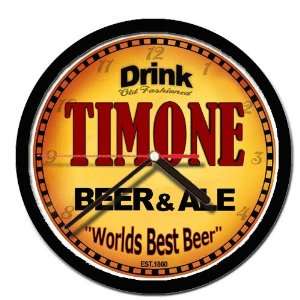  TIMONE beer and ale cerveza wall clock 