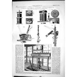  Engineering 1884 Currie Timmis Electrical Railway Signals 