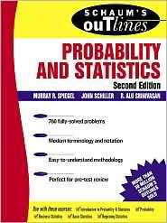 Schaums Outline of Probability and Statistics, (0071350047), Murray R 