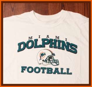 Miami Dolphins NFL Football T Shirt XL  