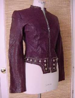 THOMAS WYLDE Washed Leather Jacket NWT 2 AMAZING clr  