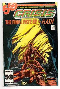   Infinite Earths #8 Death of Flash Barry Allen Key issue DC Comics vfnm
