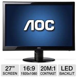  AOC e2752Vh 27 Class Widescreen LED Monitor Electronics