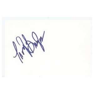  TROY BEYER Signed Index Card In Person 