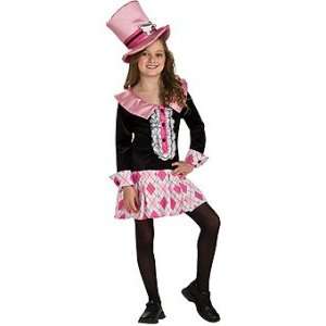  Mad Tea Party Alice Child Costume Size 8 10 Medium Toys 