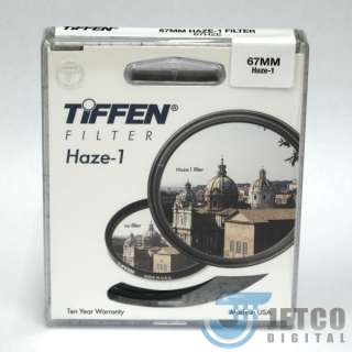 Tiffen 67 67mm HAZE 1 UV Filter Made in USA  