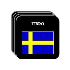  Sweden   TIBRO Set of 4 Mini Mousepad Coasters 