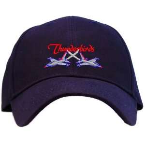  Thunderbirds Embroidered Baseball Cap   Navy Everything 