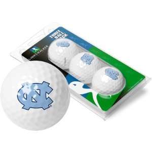  North Carolina Tar Heels UNC NCAA Golf Ball Pack Sports 