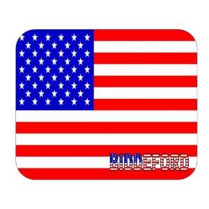  US Flag   Biddeford, Maine (ME) Mouse Pad 
