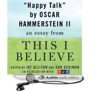  Happy Talk A This I Believe Essay (Audible Audio 