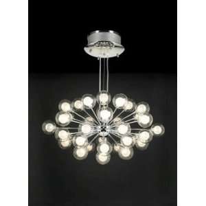 72108   PLC Lighting   Coupe   Thirty seven Light Chandelier   Coupe