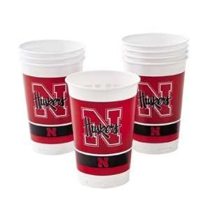  NCAA™ Nebraska Cups   Tableware & Party Cups Health 