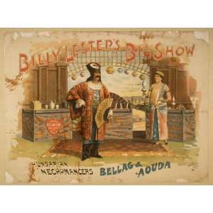  Poster Billy Lesters Big Show 1895
