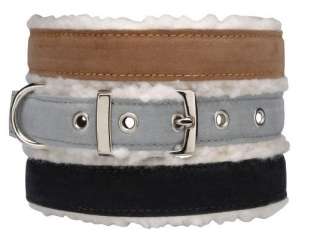 COZY SHERPA Collars, Leads & Harnesses for Dogs   SOFT  