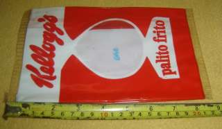 vintage Kelloggs snaks school pencil case ARGENTINA  