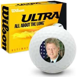  Bill Clinton   Wilson Ultra Ultimate Distance Golf Balls 