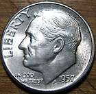 1957 Roosevelt Dime In Gem Mint State Condition *BEAUTI