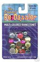 200 Original Bedazzler Multicolor Rhinestones Size #60  