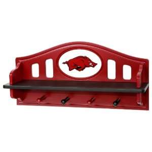  University of Arkansas Shelf with Pegs