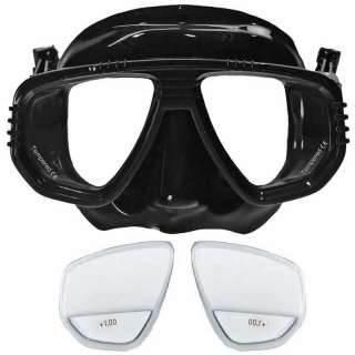 Dive Snorkeling Mask + Bifocal Gauge Reader Lenses RX Prescription 
