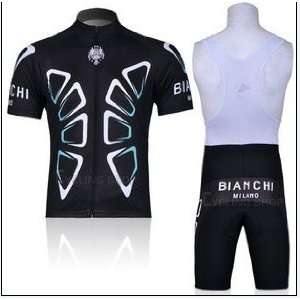 2011 the hot new model BIANCHI short sleeve jersey suit strap/Bicycle 