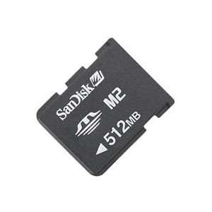  512MB Memory Stick Micro M2 Sandisk SDMSM2 512 (BVM) Flash 
