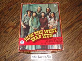Vintage How The West Was Won Puzzle 1978 HG Toys RARE  
