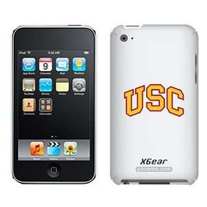  USC yellow with red border arc on iPod Touch 4G XGear 