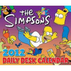  The Simpsons 2012 Desk Calendar