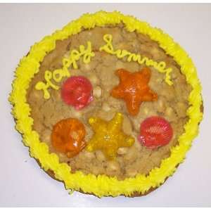 Scotts Cakes 1 lb. Chocolate Chip Cookie Cake with Mixed Fruit Sea 
