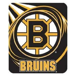  Boston Bruins 50x60 Royal Plush Raschel Throw Blanket 