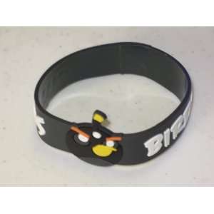  Angry Birds PVC Bracelet Black Color 