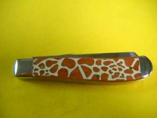 Case XX 8768 Knife NEW Mini Trapper Giraffe  