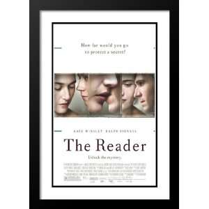  Reader 32x45 Framed and Double Matted Movie Poster   Style A   2008 