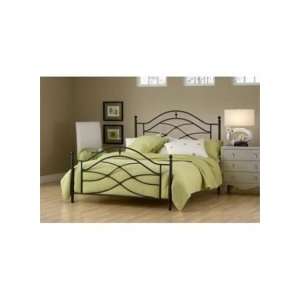  Furniture 1601BFR Cole Black Twinkle Full Complete Bed