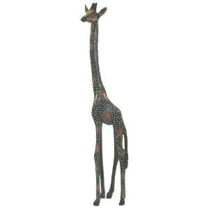 Black Spotted Giraffe 18 Inch 