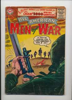 All American Men Of War #39 (1956) Very Good Sgt. Rock  