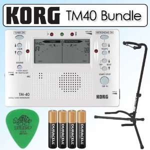   Digital Tuner/Metronome with Folding Stand Bundle Musical Instruments